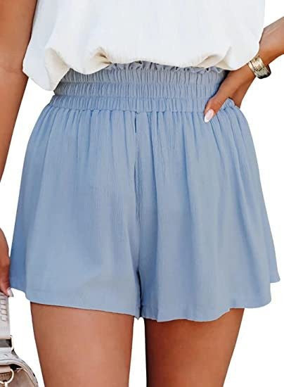 Damen Freizeithosen Eveloria Leicht Baumwolle Beige