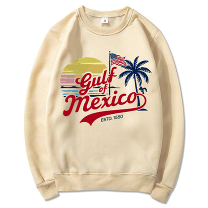 Damen Sweatshirt Grafikdesign Lässig Grau Eveloria