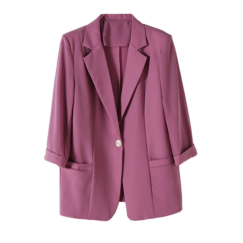 Damen Oversized-Jacke Längsärmelig Eveloria