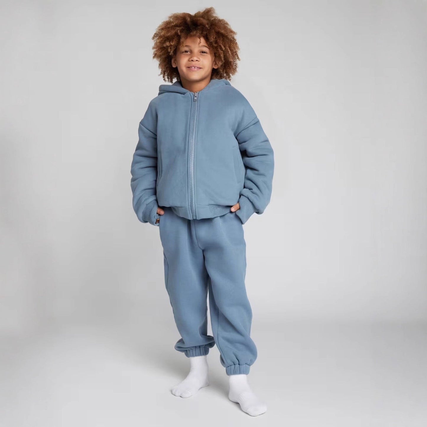 Damen Oversized Kapuzenjacke Lässiger Schnitt Reißverschluss Schwarz - Eveloria