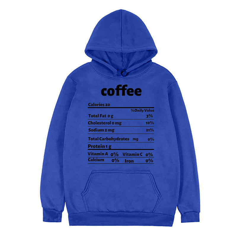 Damen Kapuzenpullover mit Nährwertdesign Eveloria