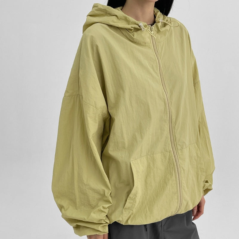 Damen Oversized Übergangsjacke Leicht Eveloria