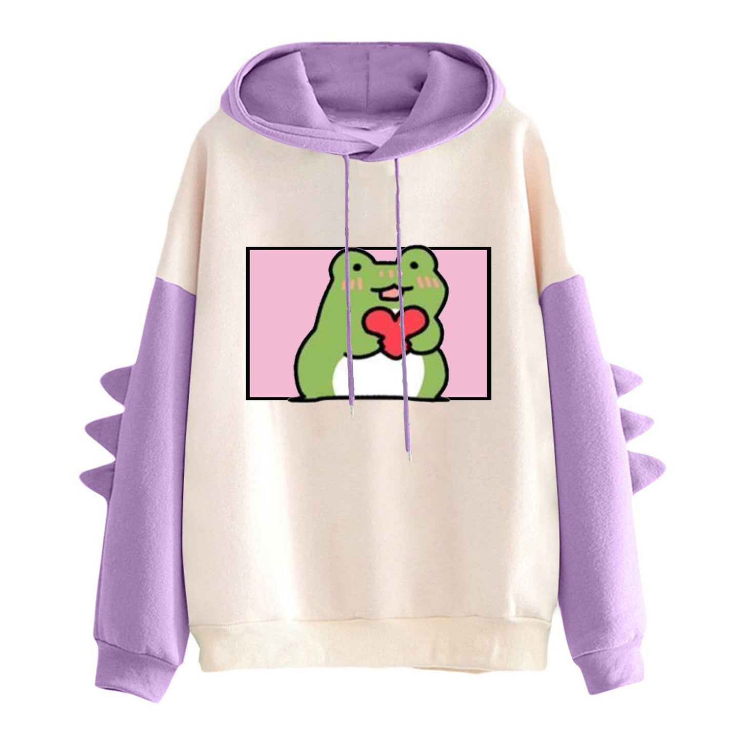 Damen Hoodie Froschdesign Eveloria