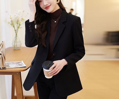 Damen Blazer Klassischer Schnitt Elegantes Design Eveloria