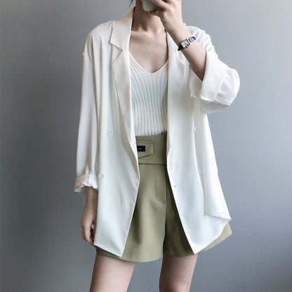 Damen Blazer-Set mit Shorts Modisch Eveloria
