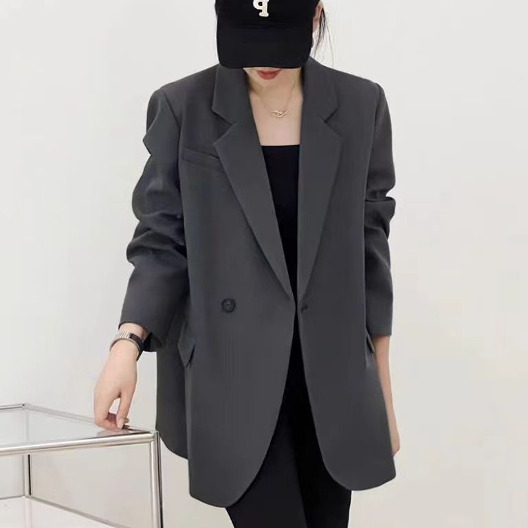 Damen Oversized Blazer Strukturiert Eveloria