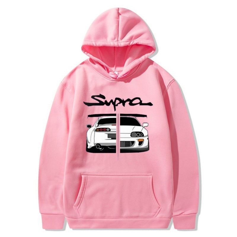 Damen Kapuzenpullover mit Kängurutaschen und einzigartigem Design