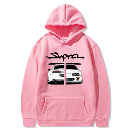 Damen Kapuzenpullover mit Kängurutaschen und einzigartigem Design