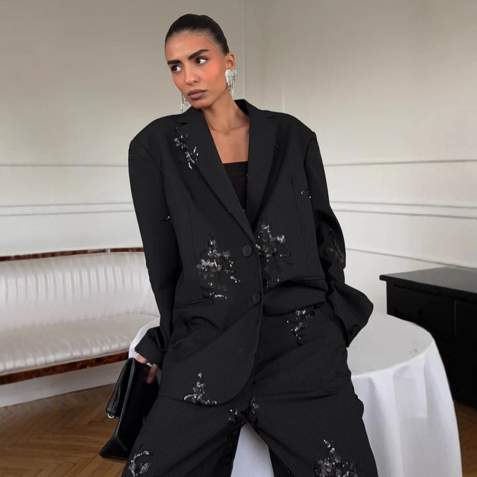 Damen Blazer-Set Eveloria Elegantes Design - Eveloria