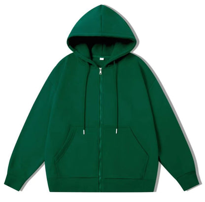 Damen Hoodie mit Taschen Weiches Innenfutter Grau Eveloria