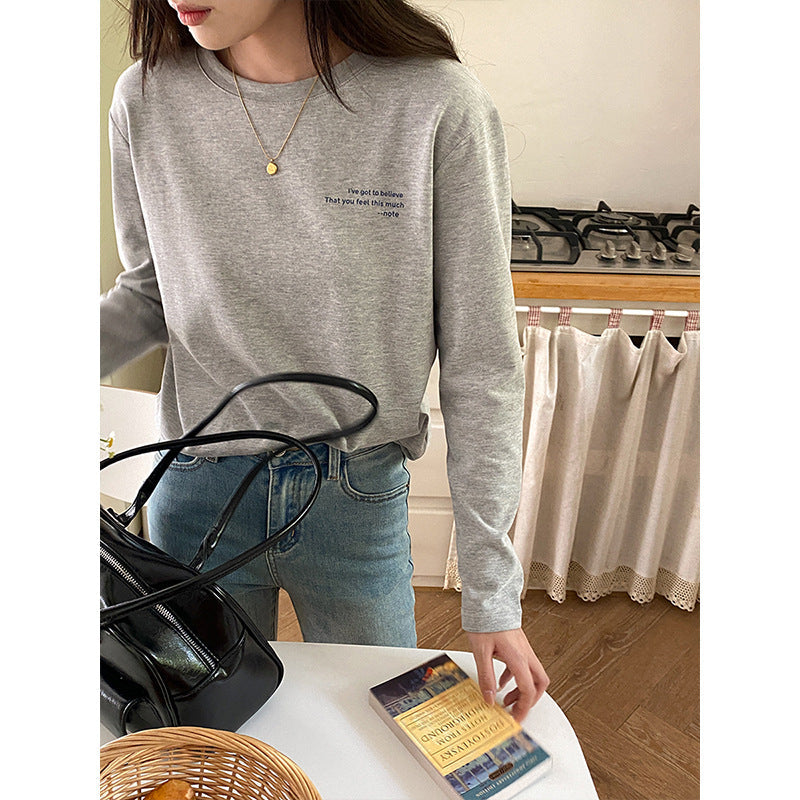 Damen Longsleeve Oberteil Lässig Eveloria - Eveloria