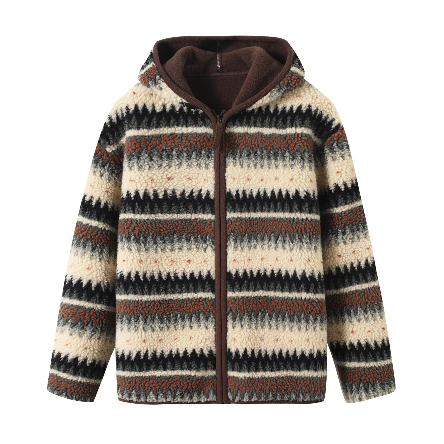 Damen Fleecejacke Muster Eveloria