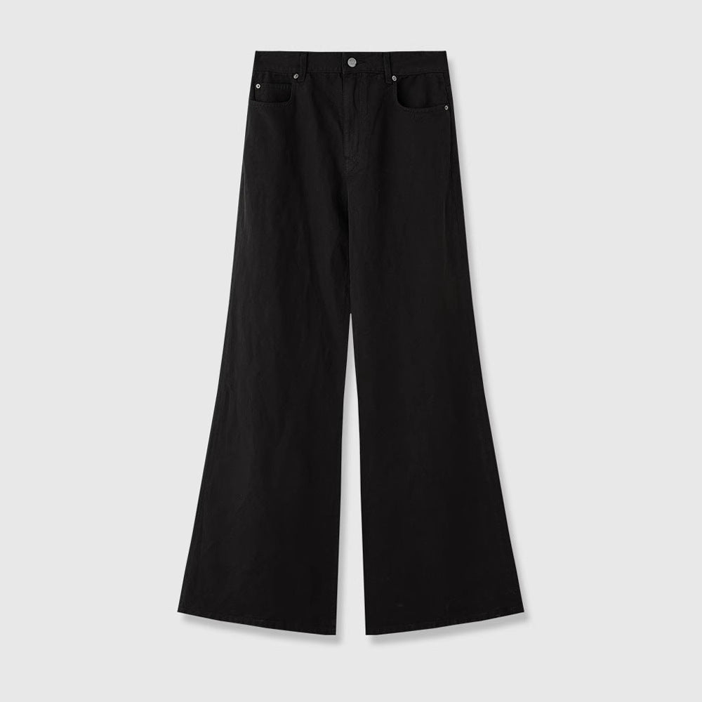 Damen High-Waist Jeans Weit Eveloria