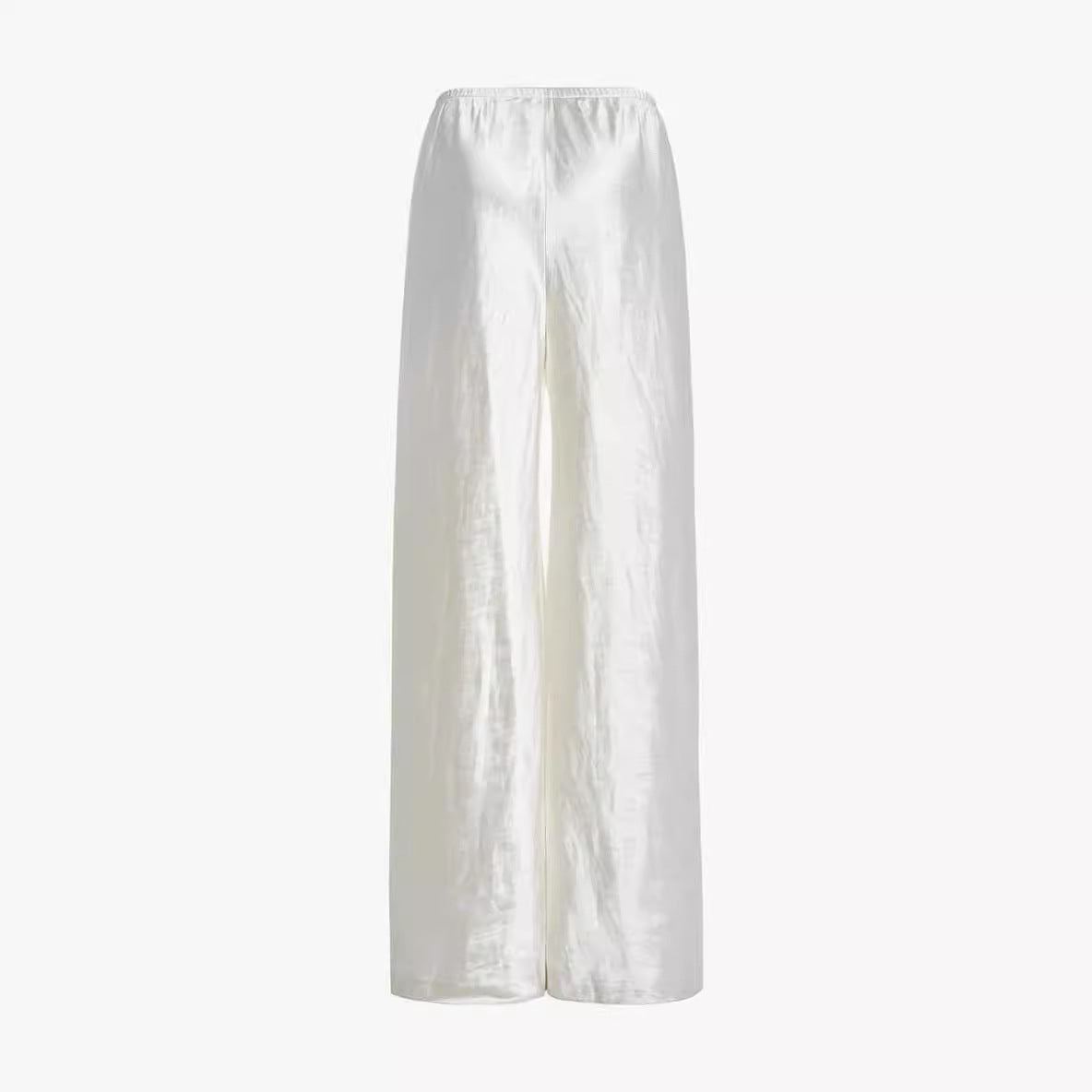 Damen Hochbundhose Satin Elegant