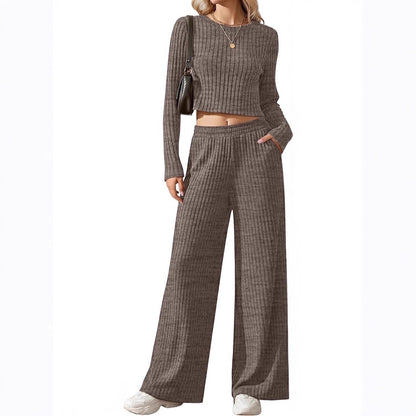 Damen Strickensemble Weites Schnitt Eveloria