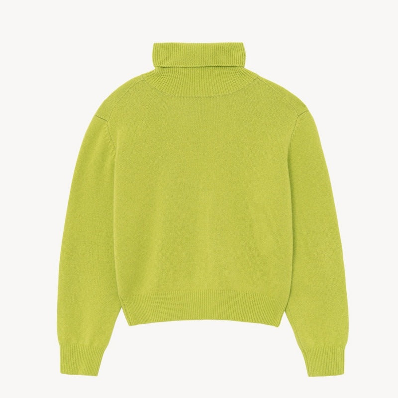 Damen Rollkragenpullover aus Strick Eveloria Kuschelig
