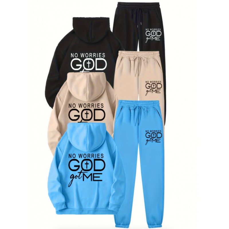 Damen Sportset Hoodie Jogginghosen Set mit Motiv Eveloria - Eveloria