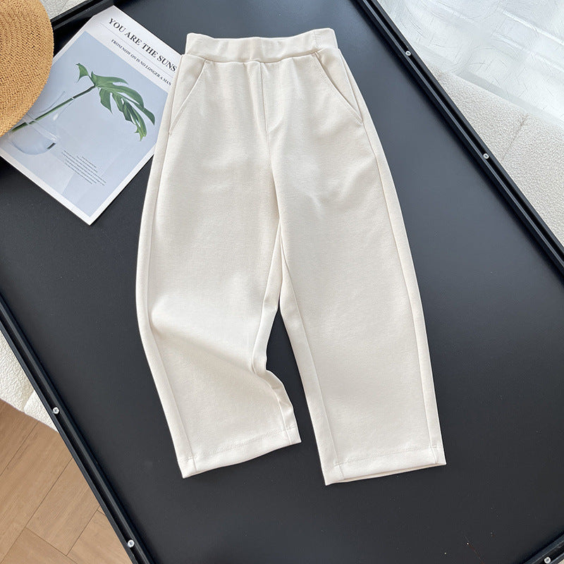 Damen Sportfreizeithose Elastischer Bund Praktische Taschen