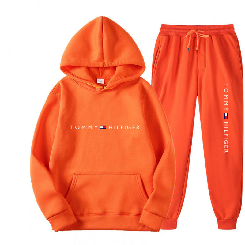 Damen Sweatanzug Kapuzensweater Jogginghose Eveloria