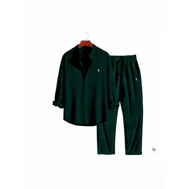 Damen Schlafanzug Set mit Hemd und Hosen Eveloria