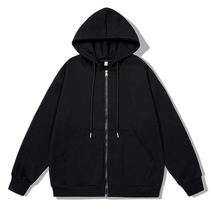 Damen Hoodie mit Taschen Weiches Innenfutter Grau Eveloria - Eveloria