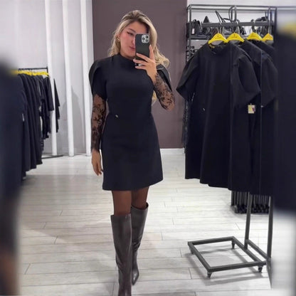 Damen Kleid Spitze Figurbetont Eveloria