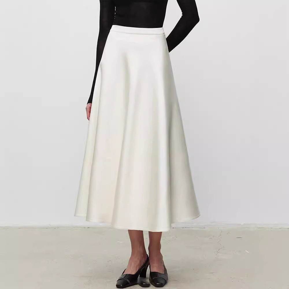 Damen Maxirock Schwingender Saum Eveloria - Eveloria