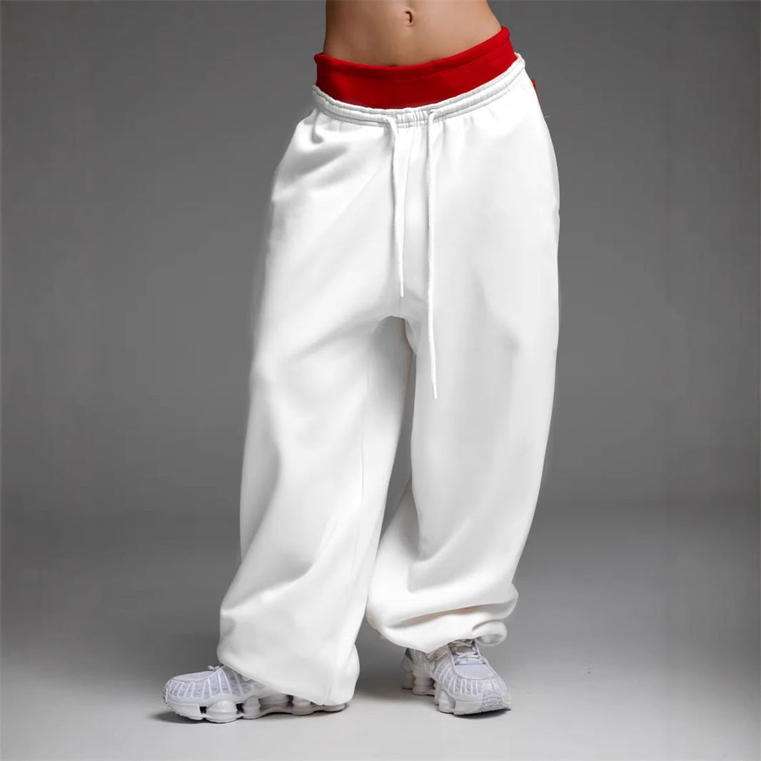 Damen Jogginghose Weite Passform Bequem Eveloria