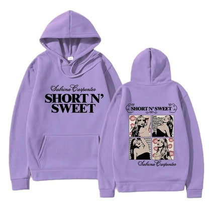 Damen Kapuzenpullover mit Comic-Design Lässiger Schnitt Eveloria