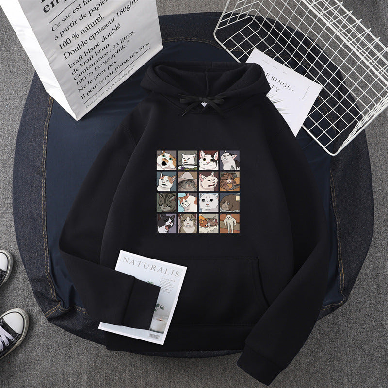 Damen Sweatshirt Tier-Motiv Eveloria