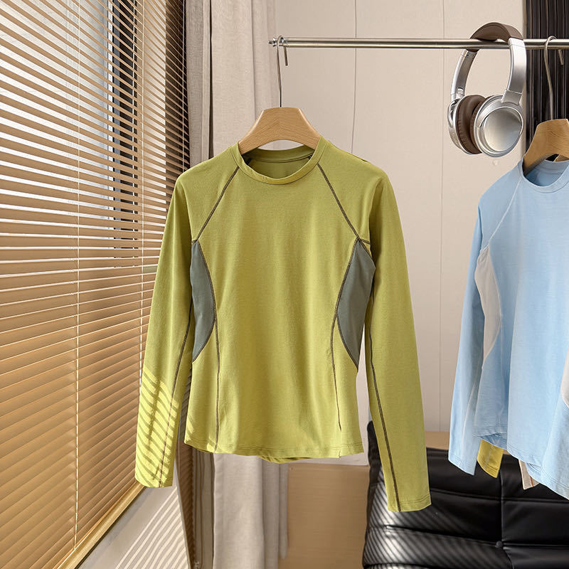 Damen Langarmshirt Sport Belüftungstechnik Eveloria