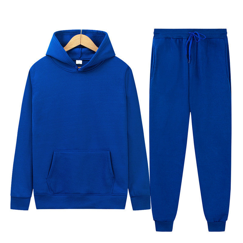 Damen Kapuzenpullover Jogginghose Set Baumwollmix Eveloria