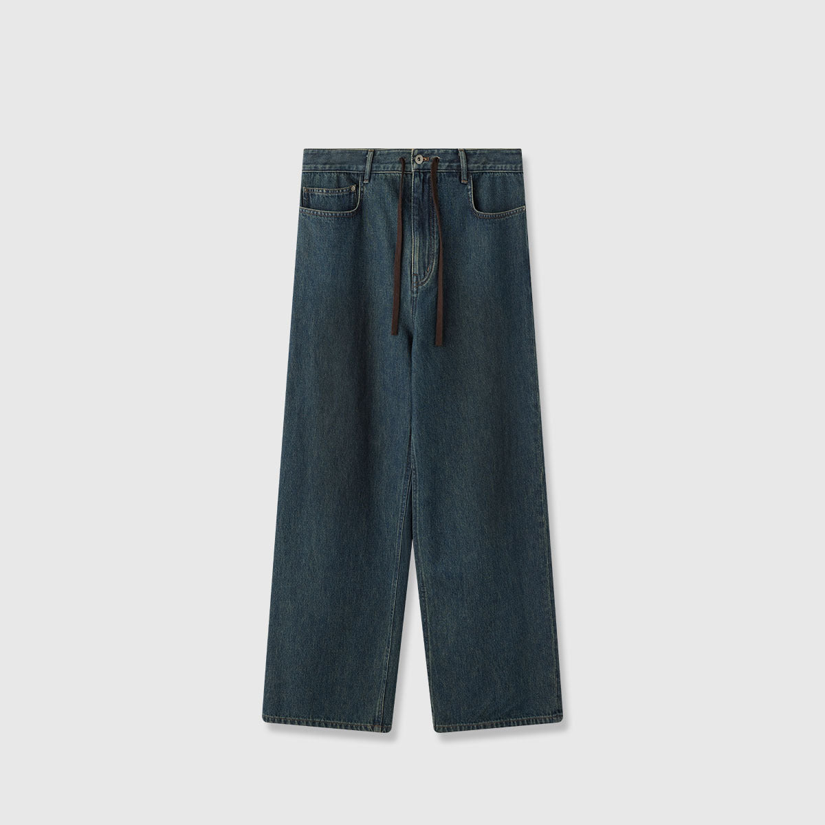 Damen High-Waist Jeans Weite Fit Eveloria