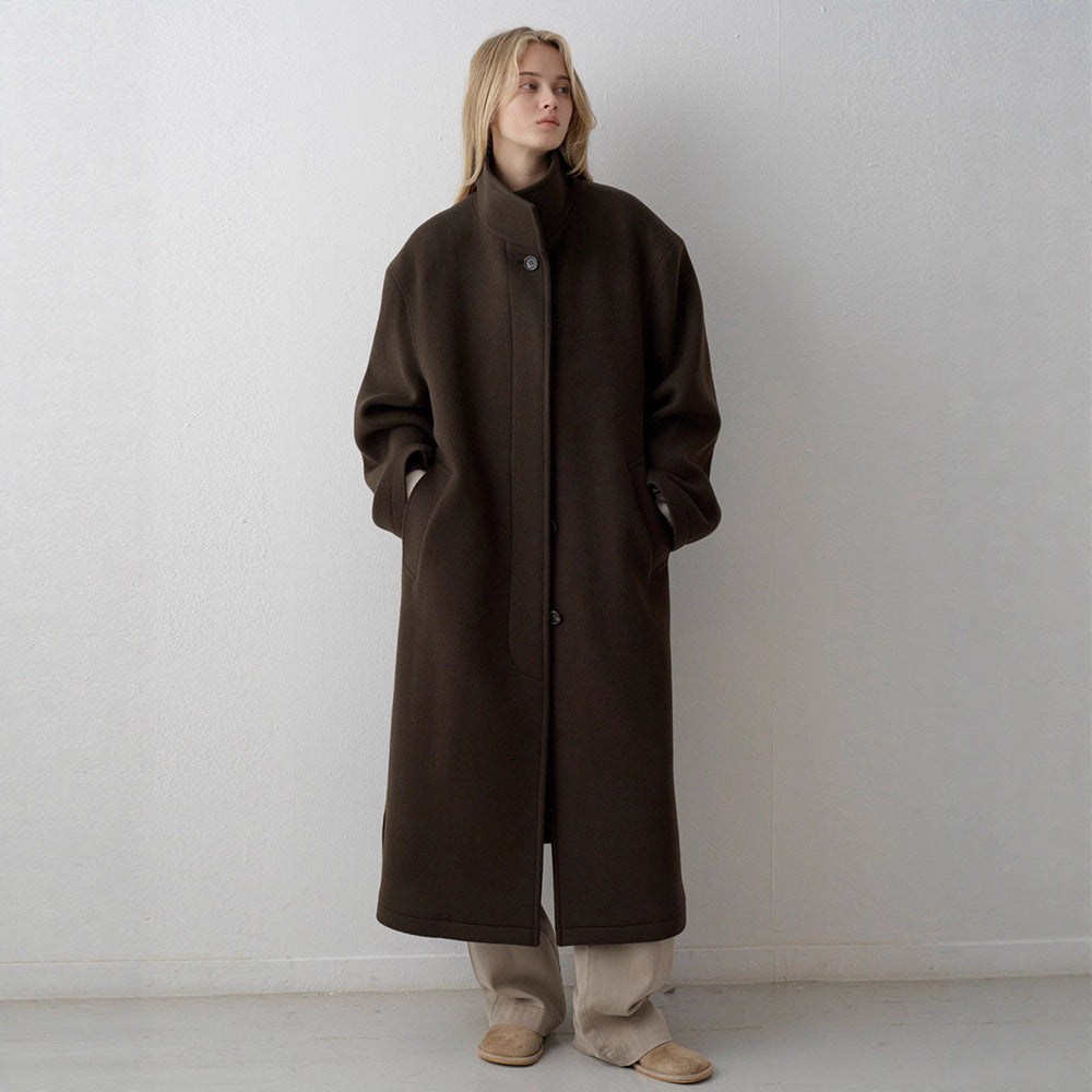 Damen Wollmantel Oversize Eveloria