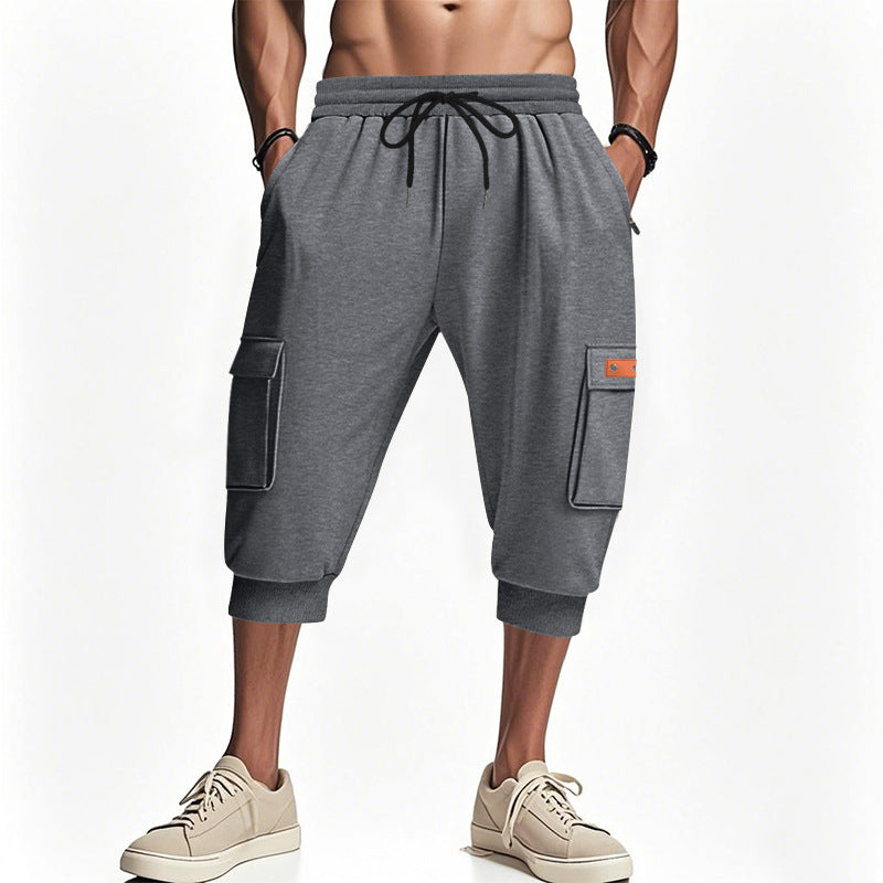 Herren Cargo-Shorts Elastischer Bund Bequem Eveloria