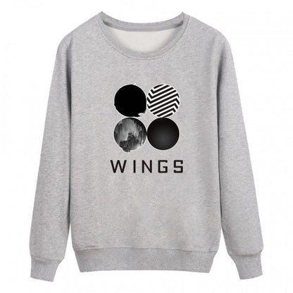 Damen Sweatshirt Rundhalsausschnitt Grafikdruck Eveloria