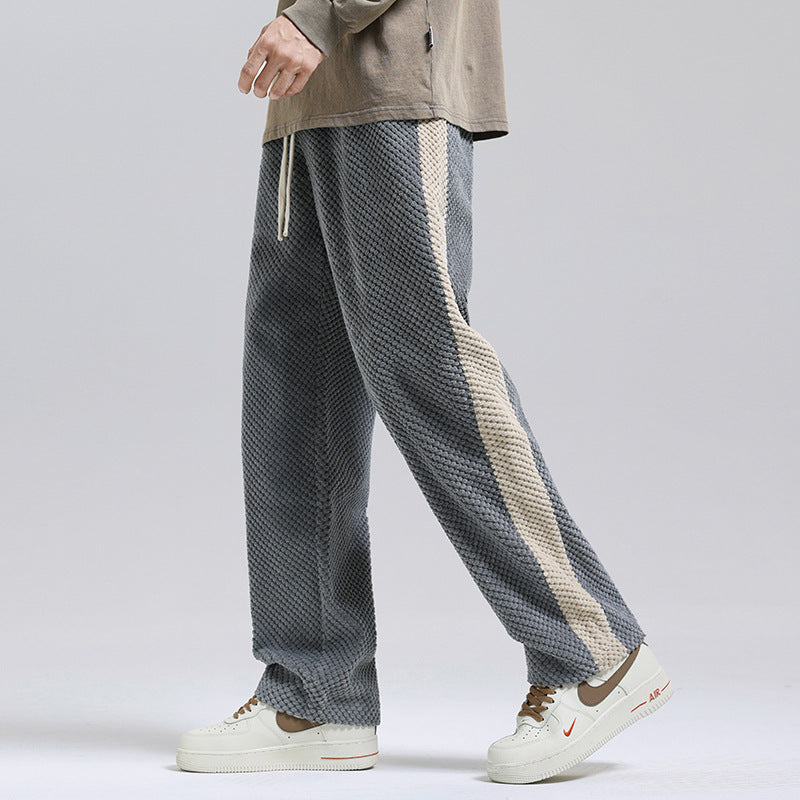 Herren Relaxed-Fit Hose mit Streifen
