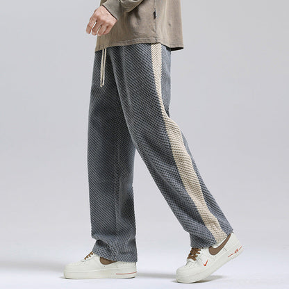 Herren Relaxed-Fit Hose mit Streifen