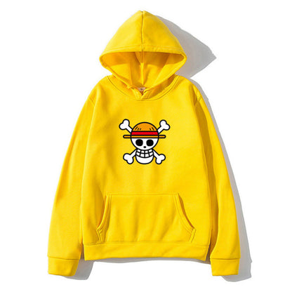 Damen Kapuzenpullover Piratenmotiv Bequem Eveloria