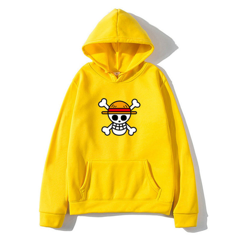 Damen Kapuzenpullover Piratenmotiv Bequem Eveloria - Eveloria