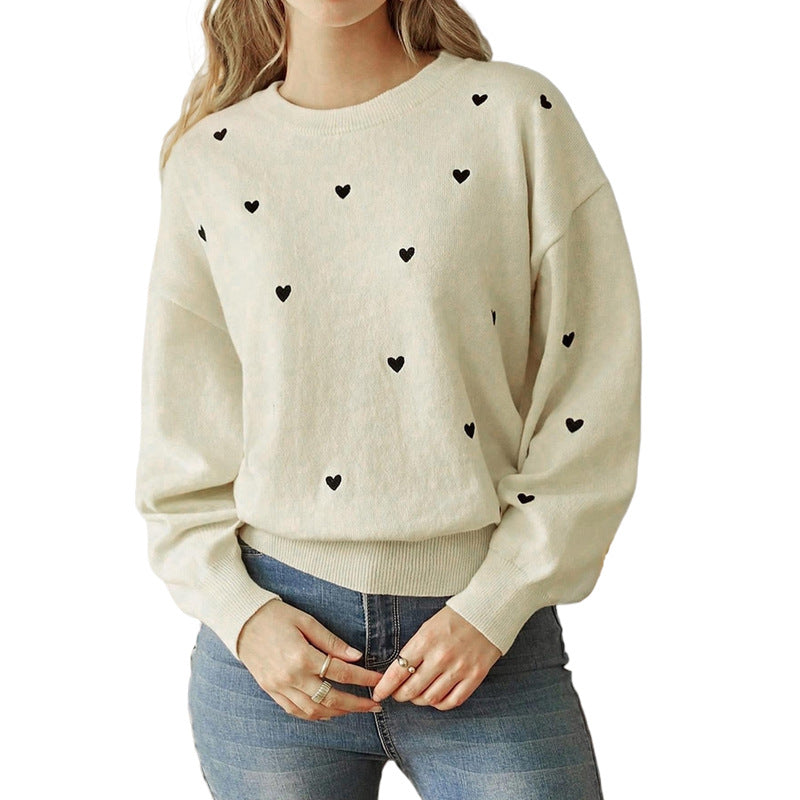 Damen Pullover Weich Softgrau Eveloria