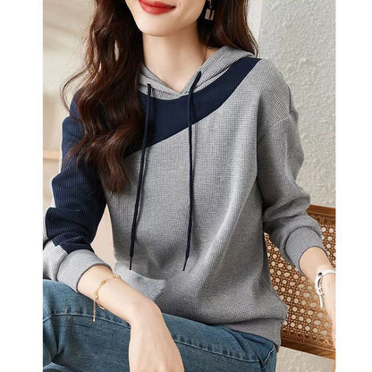 Damen Hoodie Strukturiertes Design Eveloria
