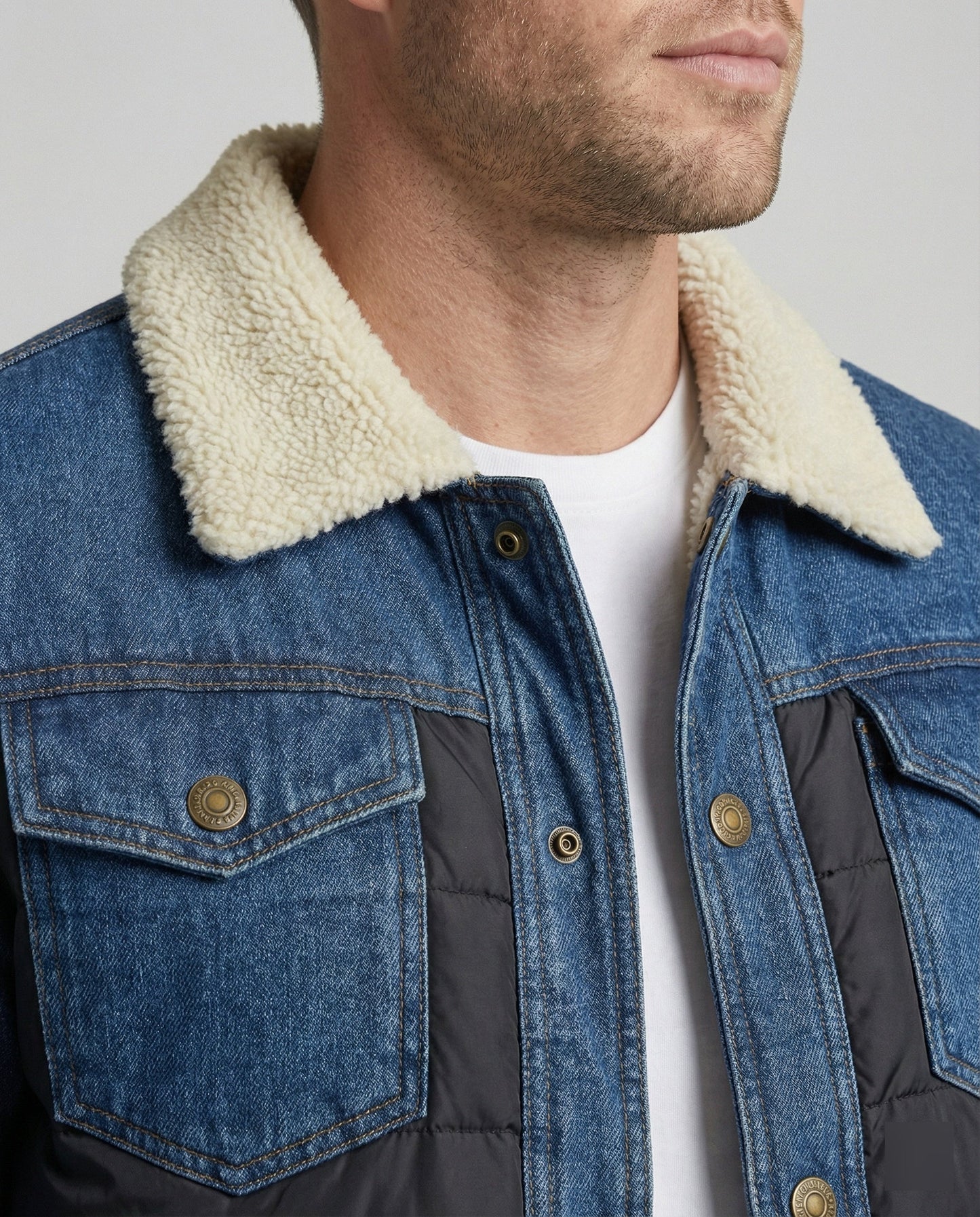 Herren Übergangsjacke Overshirt