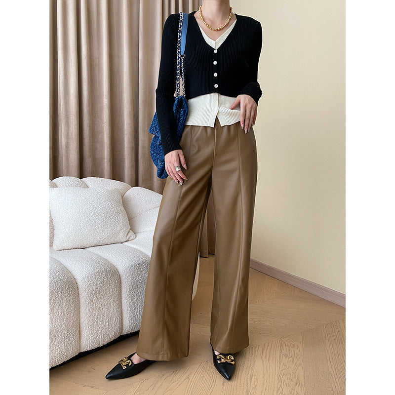 Damen Strickcardigan mit Knöpfen Elegantes Design