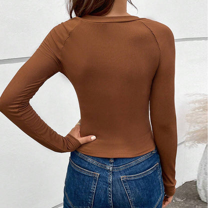 Damen Body mit Kettendetail Elegantes Oberteil