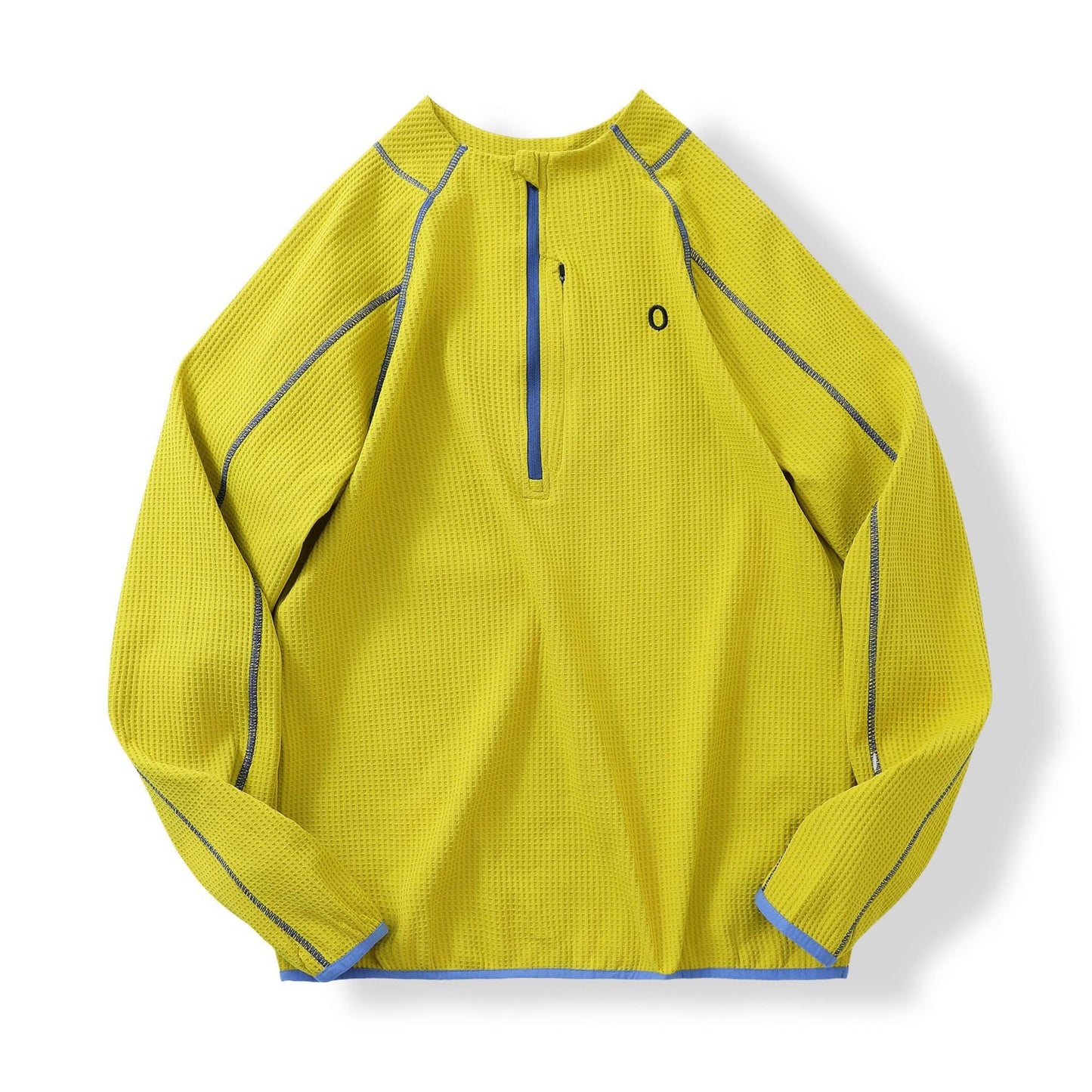 Damen Pullover Innovativ Reißverschluss Strukturiert Eveloria