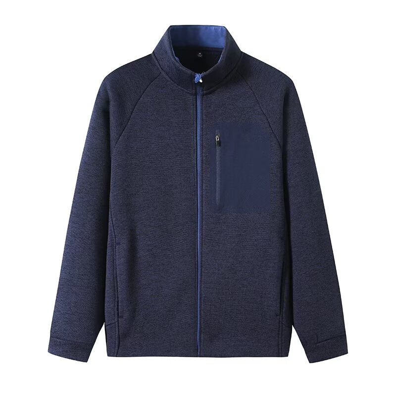 Damen Fleecejacke Sportlich Reißverschluss Eveloria