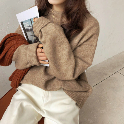 Damen Oversized Strickpullover Eveloria