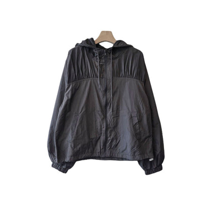Damenleichte Übergangsjacke Elastische Bündchen Eveloria