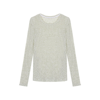 Damen Langarm-Shirt Eveloria Baumwolle Weich